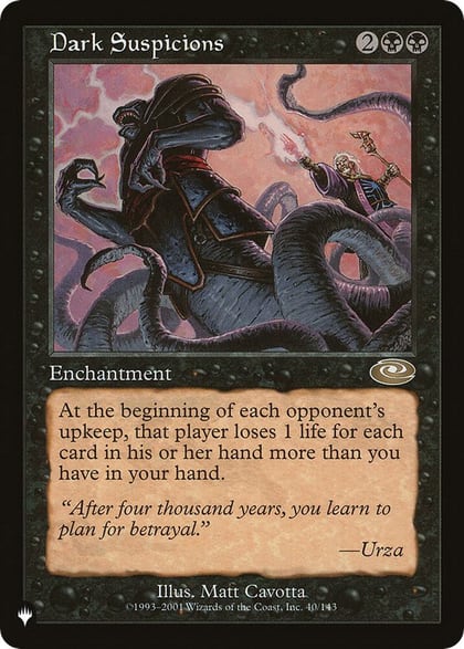 Dark Suspicions, The List Reprints 40/143