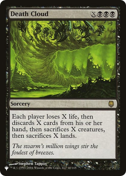 Death Cloud, The List Reprints 40/165