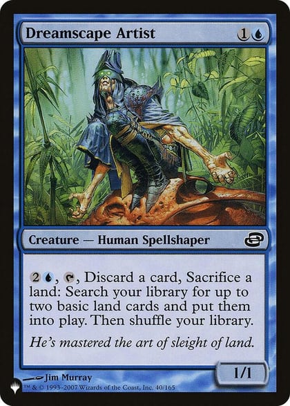Dreamscape Artist, The List Reprints 40/165