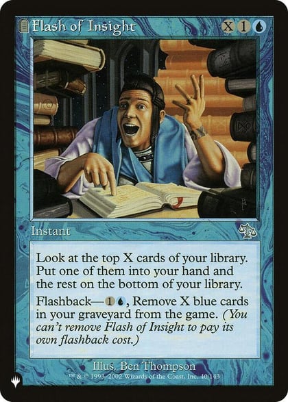 Flash of Insight, The List Reprints 40/143