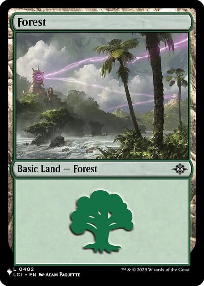 Forest (LCI), The List Reprints 402