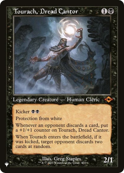 Tourach, Dread Cantor (Retro Frame), The List Reprints 402/303