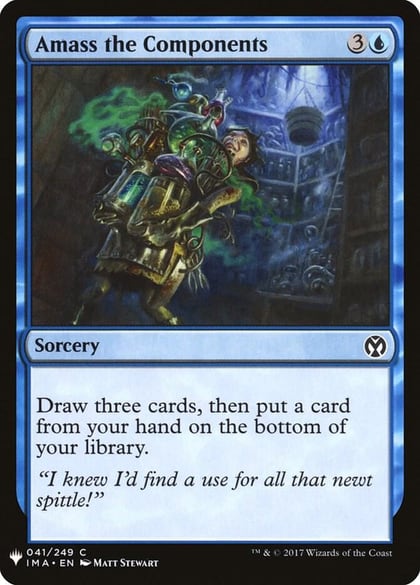 Amass the Components, The List Reprints 41