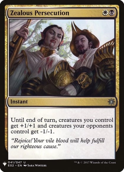 Zealous Persecution, The List Reprints 41