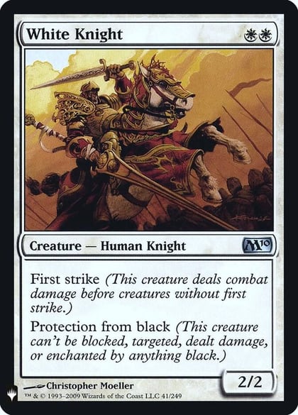 White Knight, The List Reprints 41