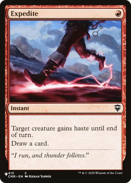 Expedite (CMR), The List Reprints 413