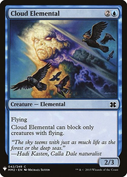 Cloud Elemental, The List Reprints 42