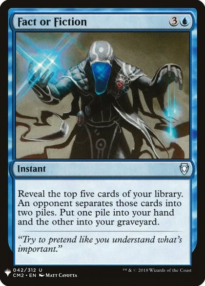Fact or Fiction (CM2), The List Reprints 42