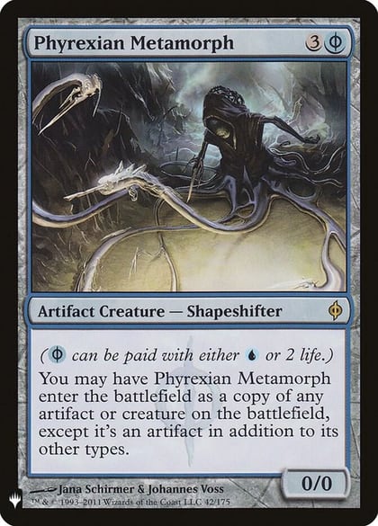Phyrexian Metamorph, The List Reprints 42