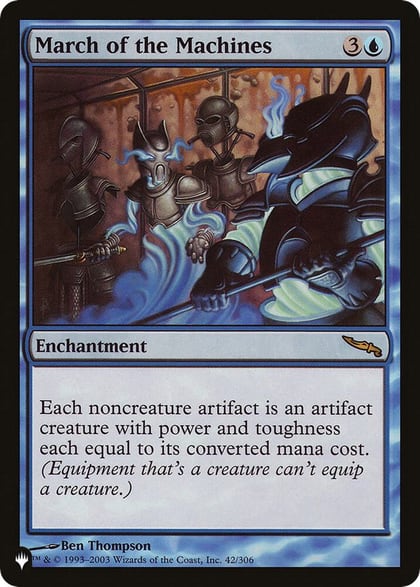 March of the Machines, The List Reprints 42/306