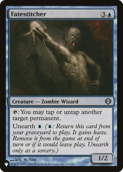 Fatestitcher, The List Reprints 43/249