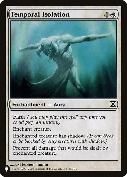 Temporal Isolation, The List Reprints 43/301