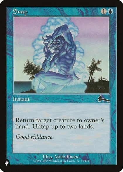 Snap (ULG), The List Reprints 43/143