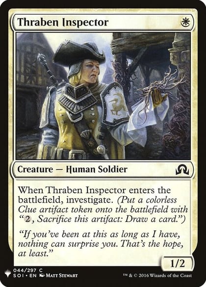 Thraben Inspector, The List Reprints 44