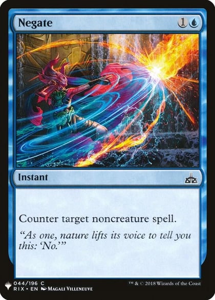 Negate (RIX), The List Reprints 44