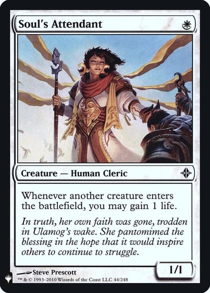 Soul's Attendant, The List Reprints 44