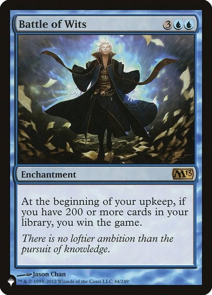 Battle of Wits, The List Reprints 44/249