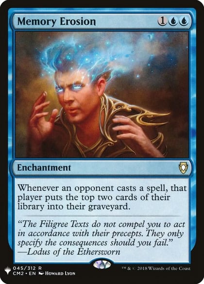 Memory Erosion, The List Reprints 45