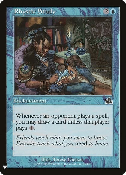 Rhystic Study, The List Reprints 45