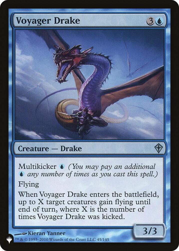 Voyager Drake, The List Reprints 45/145