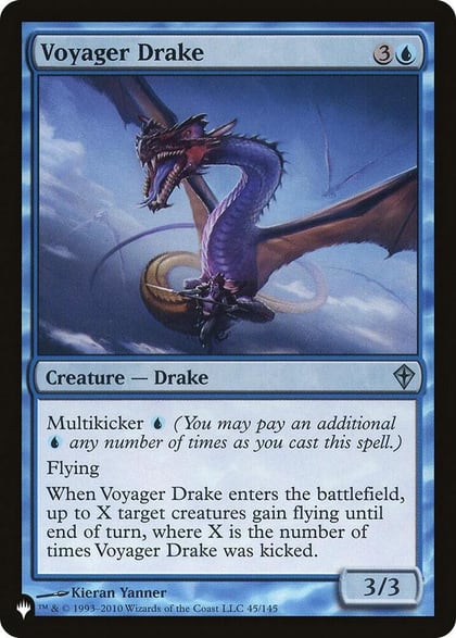 Voyager Drake, The List Reprints 45/145
