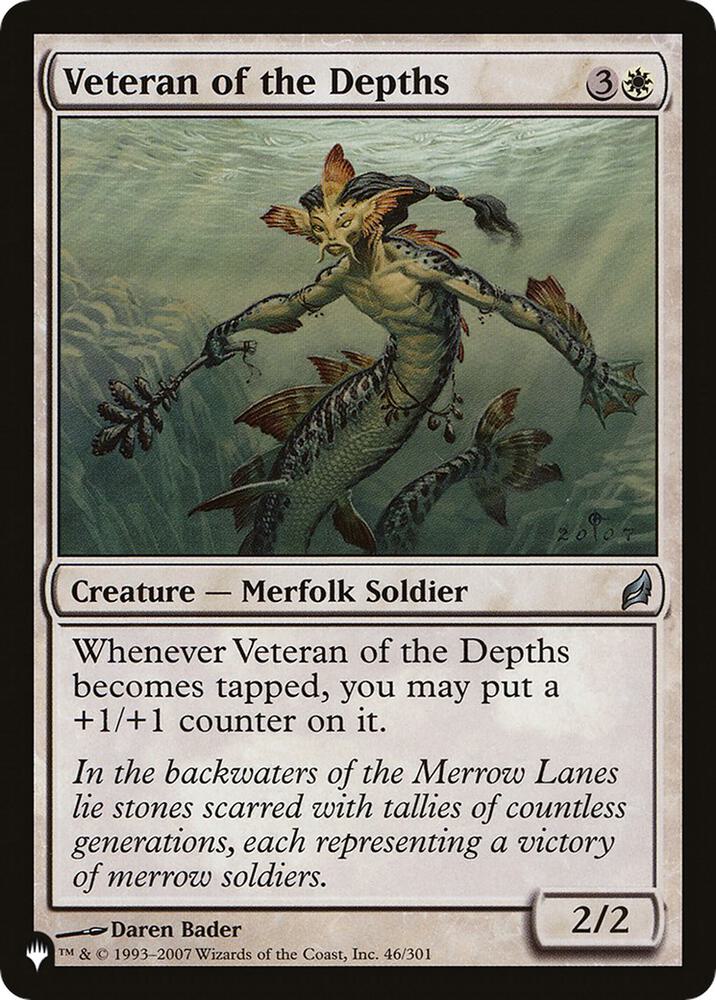 Veteran of the Depths, The List Reprints 46/301