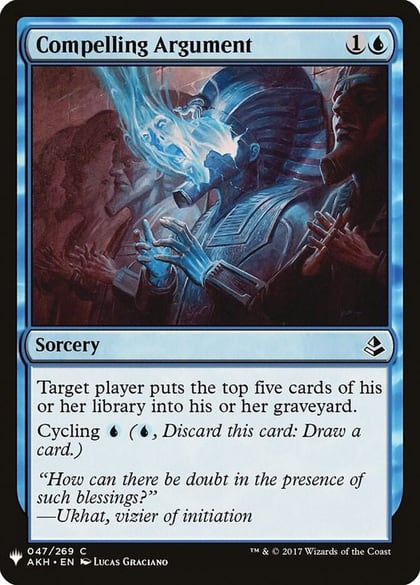 Compelling Argument, The List Reprints 47
