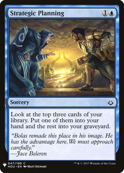 Strategic Planning, The List Reprints 47