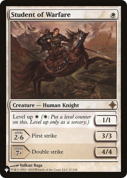 Student of Warfare, The List Reprints 47/248
