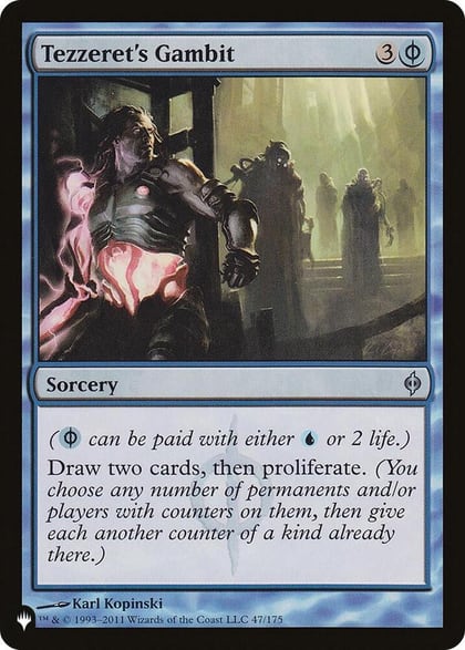 Tezzeret's Gambit, The List Reprints 47/175