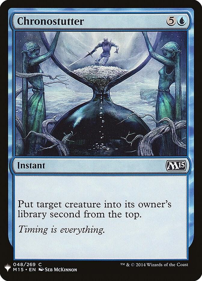 Chronostutter, The List Reprints 48