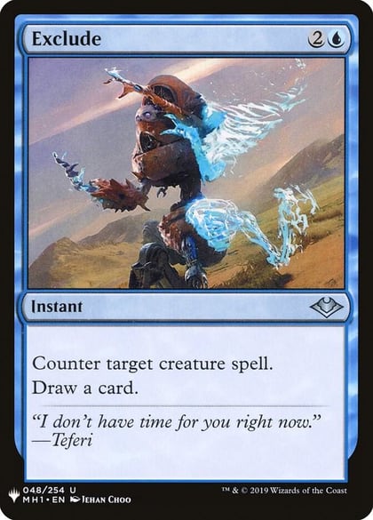Exclude, The List Reprints 48