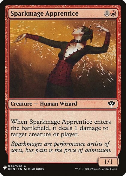 Sparkmage Apprentice, The List Reprints 48