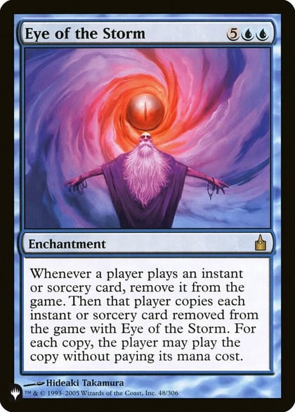 Eye of the Storm, The List Reprints 48/306