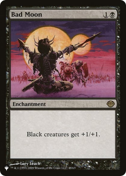 Bad Moon (DDD), The List Reprints 48/63