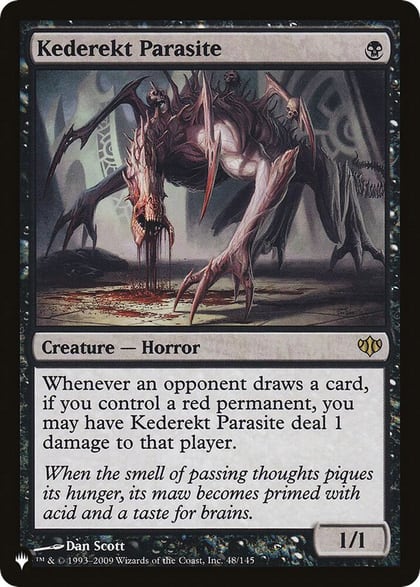 Kederekt Parasite, The List Reprints 48/145
