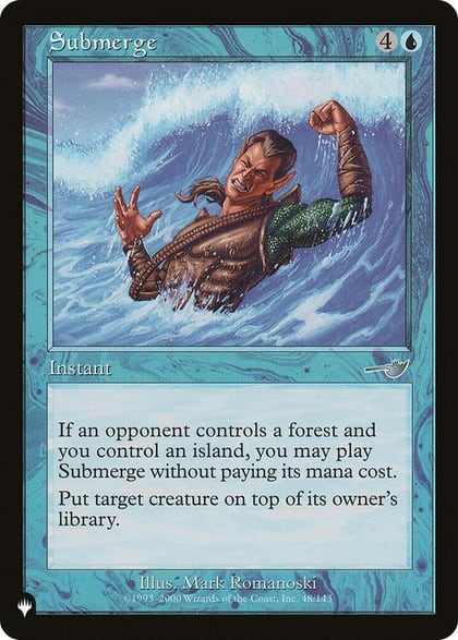 Submerge, The List Reprints 48/143