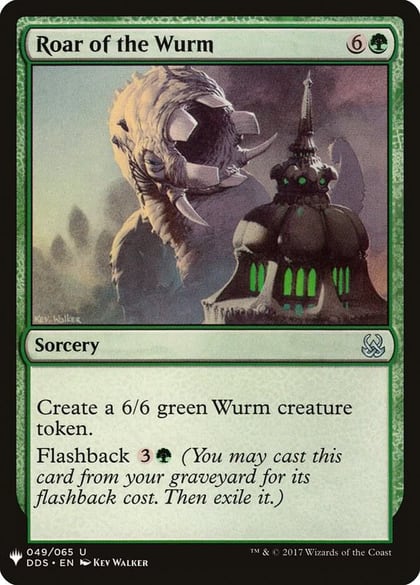 Roar of the Wurm, The List Reprints 49