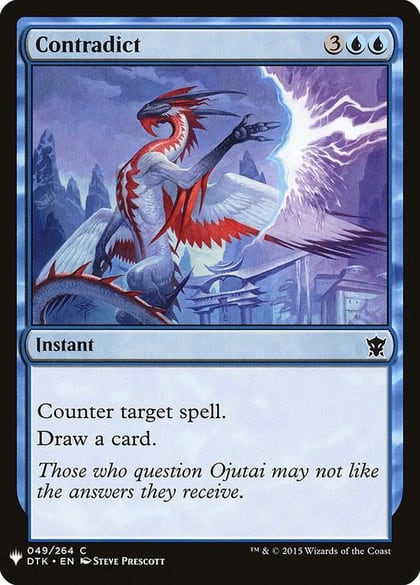 Contradict, The List Reprints 49