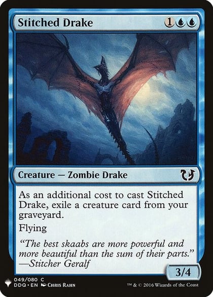 Stitched Drake, The List Reprints 49