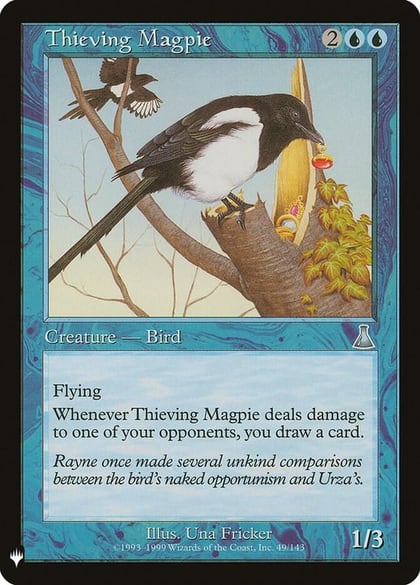 Thieving Magpie, The List Reprints 49