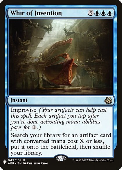 Whir of Invention, The List Reprints 49