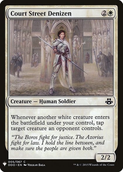 Court Street Denizen, The List Reprints 5
