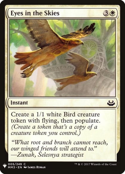 Eyes in the Skies, The List Reprints 5