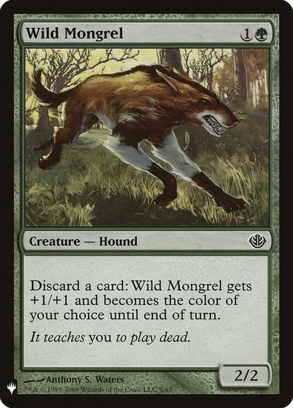 Wild Mongrel, The List Reprints 5