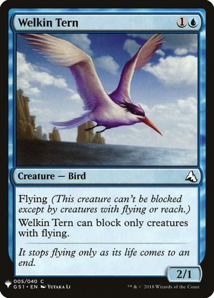 Welkin Tern, The List Reprints 5