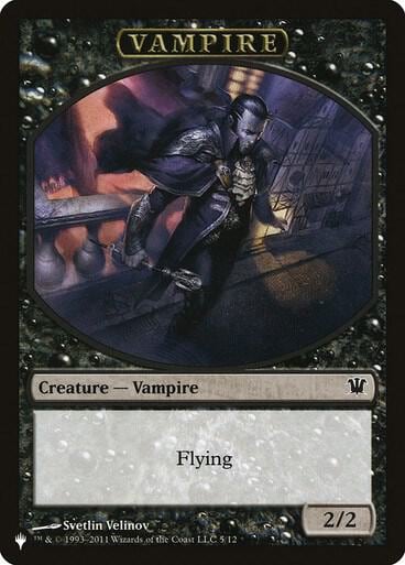 Vampire // Ape Double-sided Token, The List Reprints 5 // 10