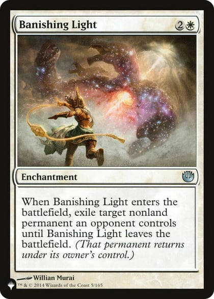 Banishing Light (JOU), The List Reprints 5