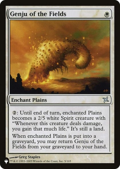 Genju of the Fields, The List Reprints 5/165