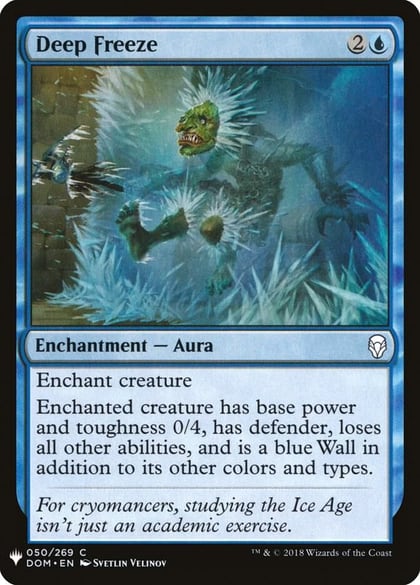 Deep Freeze, The List Reprints 50